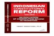 INDONESIAN CONSTITUTIONAL REFORM 1999-2002