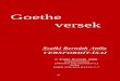 Goethe versek : Szalki Bernáth Attila versfordításai