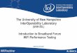 The University of New Hampshire InterOperabilityLaboratory