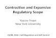 Contractive and Expansive Regulatory Scope