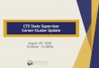 CTE State Supervisor Career Cluster Update