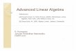 Advanced Linear Algebra - UNY