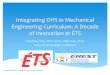 Integrating OHS in Mechanical Engineering Curriculum: A 