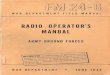 FM 24-6 Radio Operator's Manual