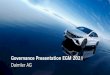 Daimler Governance Presentation EGM 2021
