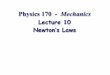 Physics 121C Mechanics - phys.hawaii.edu