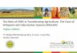 The Role of DSM in Transforming Agriculture: The Case of 
