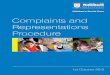 Complaints and Representations Procedure