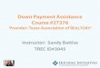 Down Payment Assistance Course #27376
