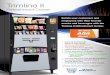 Trimline II - Snack and Drink Vending Machine Sales
