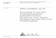 RECOVERY ACT June 2011 - U.S. Government Accountability Office (U