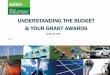 Understanding the Budget and Your Grant Awards