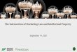 The Intersection of Marketing Law and Intellectual Property