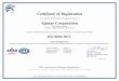 Certificate of Registration Epmar Corporation