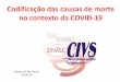 Codificação das causas de morte no contexto da COVID-19