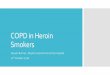 COPD in Heroin Smokers - IMS Online
