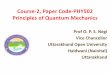 Basics of Quantum Mechanics - Uttarakhand Open University