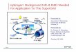 Hydrogen: Background Info & R&D Needed For Application To 
