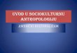 Uvod u sociokulturnu antropologiju - ucg.ac.me