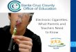 Electronic Cigarettes: What Parents and Teachers Need to Know
