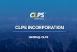 CLPS INCORPORATION
