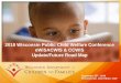 2018 Wisconsin Public Child Welfare Conference eWiSACWIS 