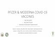 PFIZER & MODERNA COVID-19 VACCINES
