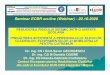 Seminar ECBR on-line (Webinar) - 22.10 - INCD