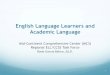 English Language Learners and Academic Language