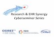 Research & EHR Synergy Cyberseminar Series