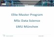 Elite Master Program MSc Data Science