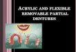 Acrylic removable partial dentures - Minia
