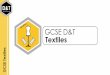GCSE D&T Textiles - Balcarras School