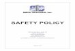 SAFETY POLICY - Bjerk Builders