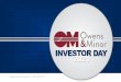 INVESTOR DAY 2021 - Owens & Minor, Inc