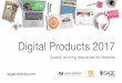 Digital Products 2017 - SAGE Pub