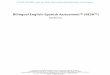 Bilingual English–Spanish Assessment™ (BESA™)