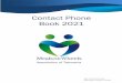 Contact Phone Book 2021 - mowtas.org.au