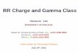 RR Charge and Gamma Class - uoc.gr