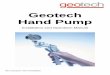 Geotech Hand Pump - geotechenv.com