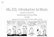 Mu 101: Introduction to Music
