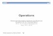 Operations & Irregular operations - 2016