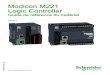 Modicon M221 Logic Controller - Guide de référence du matériel