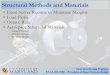 Structural Methods and Materials - UMD