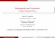 Backwards and Forwards - pi.math.cornell.edu
