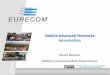 Mobile Advanced Networks Introduction - EURECOM