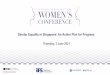 Gender Equality in Singapore: An Action Plan for Progress