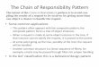 The Chain of Responsibility