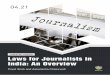 CURATED VOICES Laws for Journalists in India: An Overview