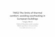 TM52 The limits of thermal comfort Cardiff